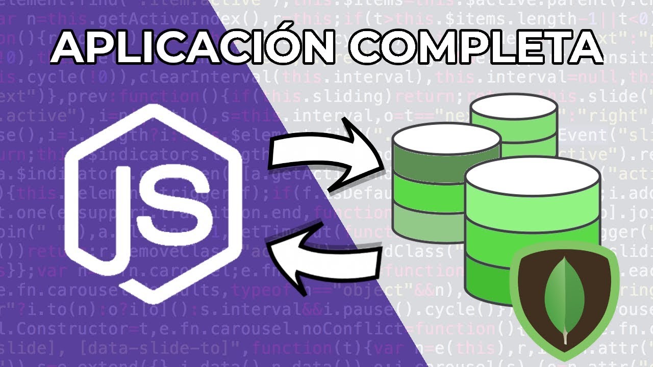 Nodejs y Mongodb Aplicación completa (Login, Registro,CRUD, ES6+, y más)