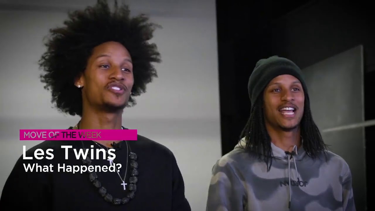 Les Twins  -Larry and Laurent teaching new dance steps, love this / complete