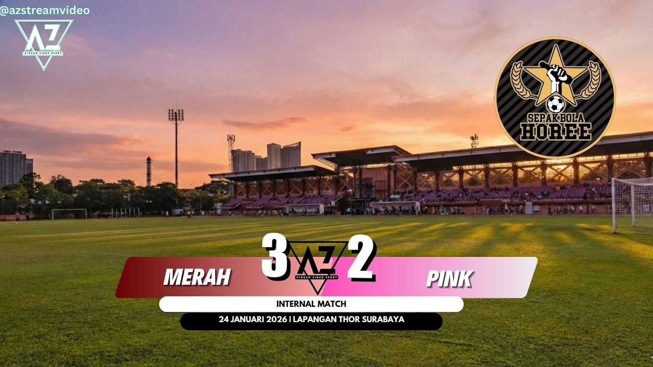 Sepakbola Horee Sub | Lap. Thor | 24/1/26 | Merah Vs Pink | Game 6