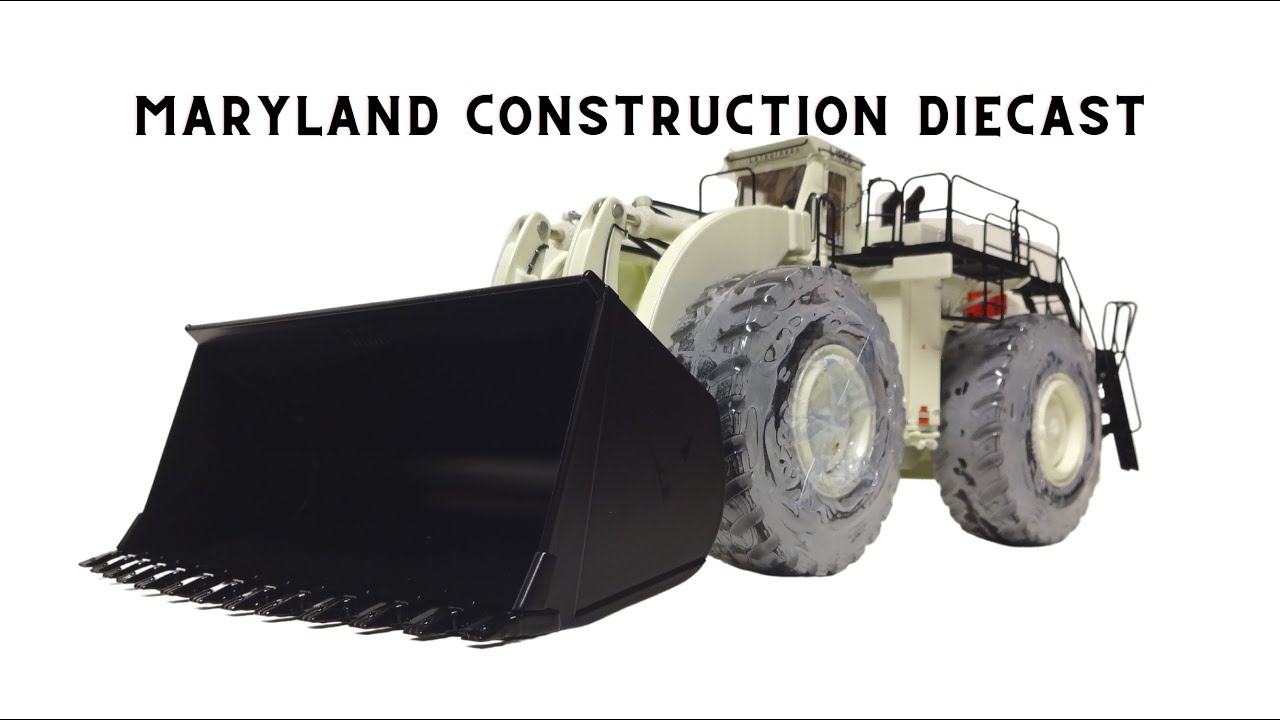 1:50 TWH Letourneau L1850 Rubber Tire Loader 1/50 Diecast Review