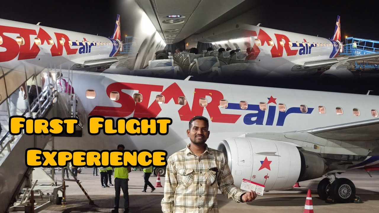 STAR AIR AIRLINES || FLIGHT || FIRST TIME FLIGHT EXPERIENCE || #vlog #flight #starair #youtube #AIR