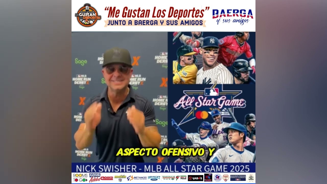 Entrevista a Nick Swisher ex Grandes Ligas en Julio 2025