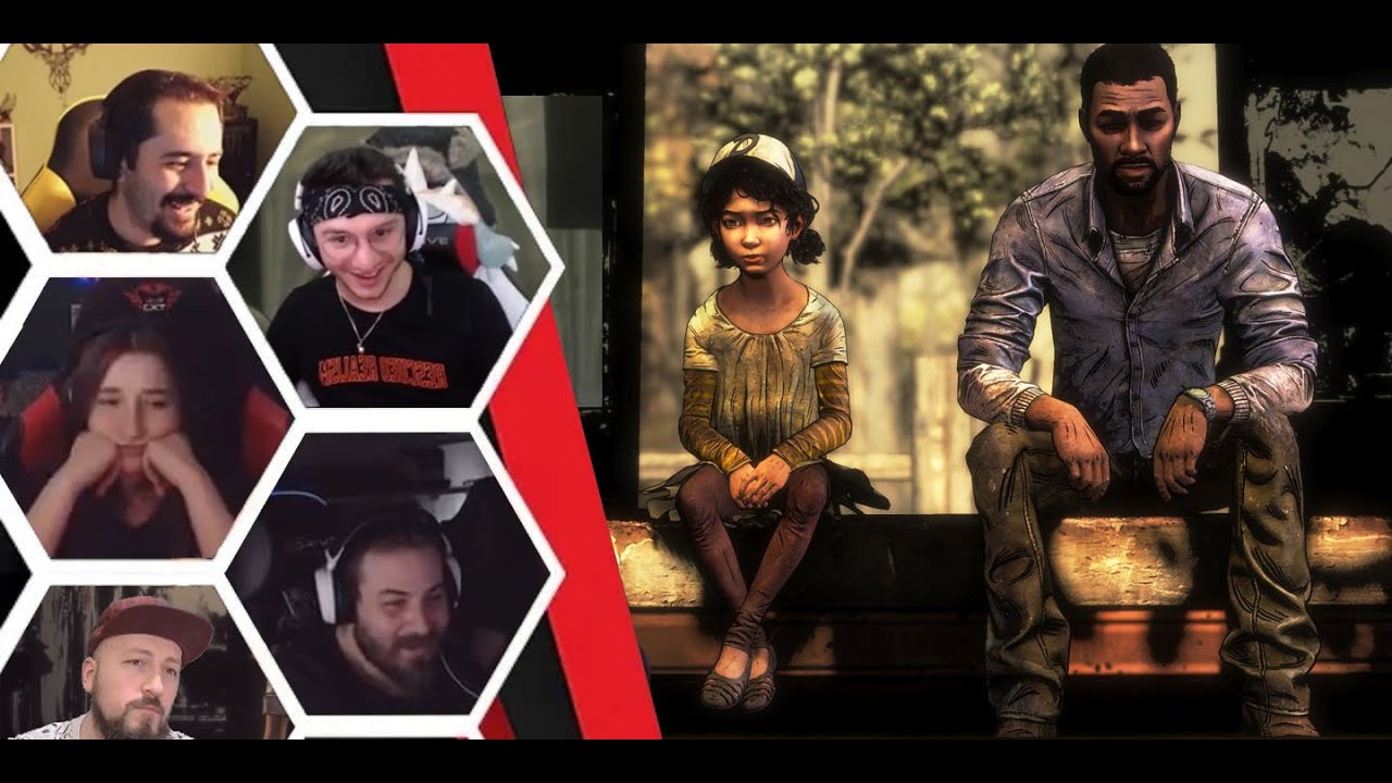 Yayıncıların ve Youtuberlar'ın Flashback Sahnesine Tepkileri  | The Walking Dead: Season 4