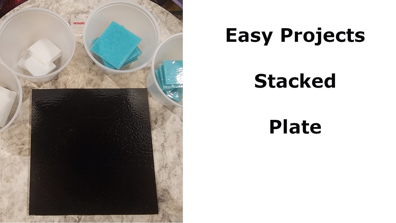 Easy Projects   Stacked Squares - Fused Glass Projects