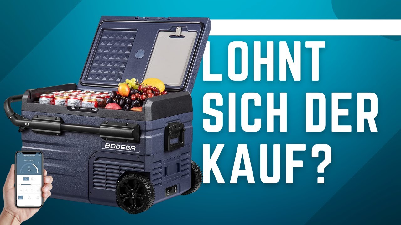 🏆 BODEGA Kompressor ► Elektrische Kompressor Kühlbox 35 Liter im Test