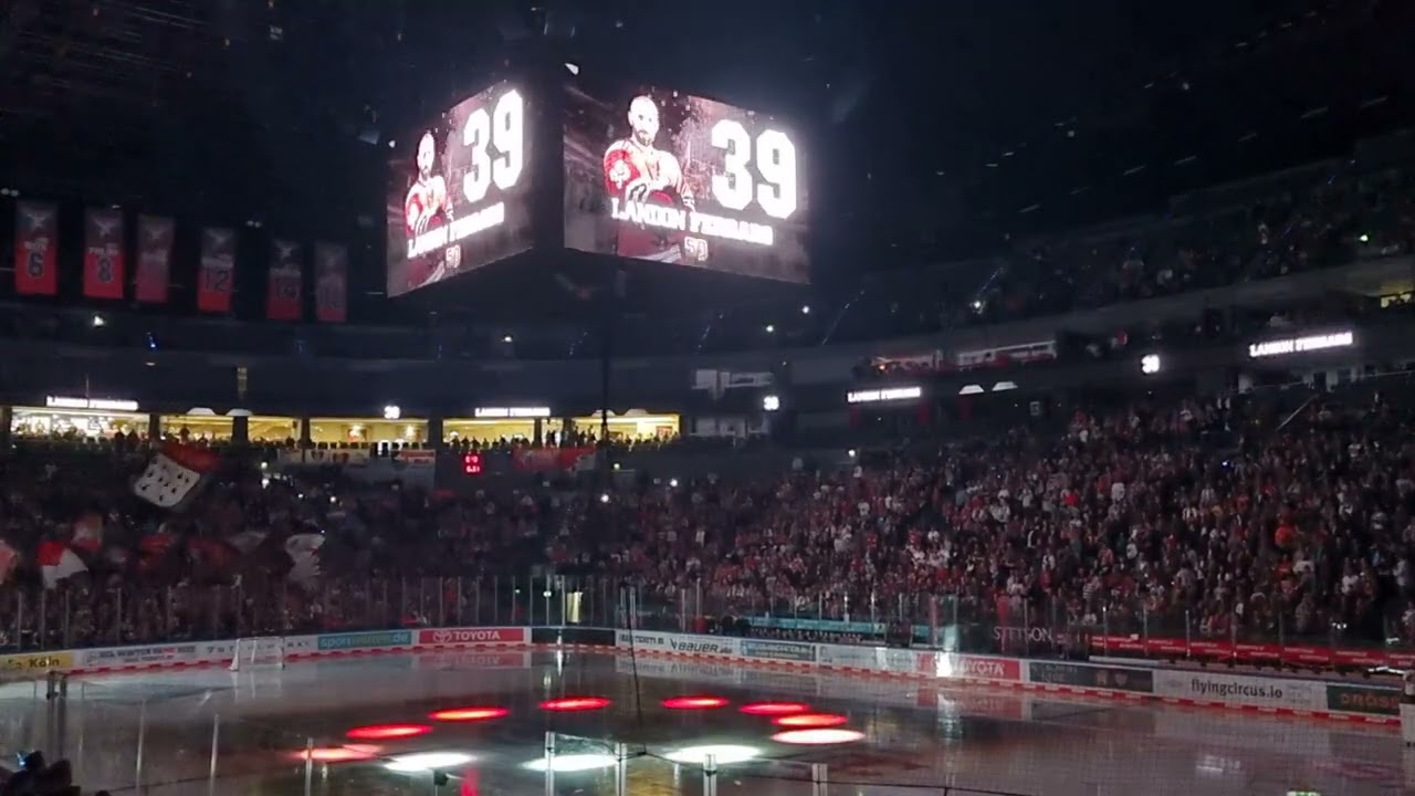 Intro 1.Spiel Jubiläum Saison Kölner  Haie 2022/2023 KEC vs RBM