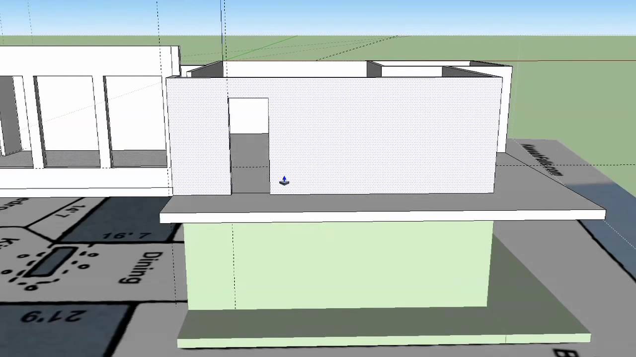 SketchUp #53: Kaweah Falls, Part 4