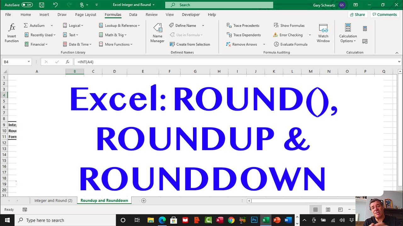 Excel: как округлить с помощью функций ROUND(), ROUNDUP() и ROUNDDOWN()