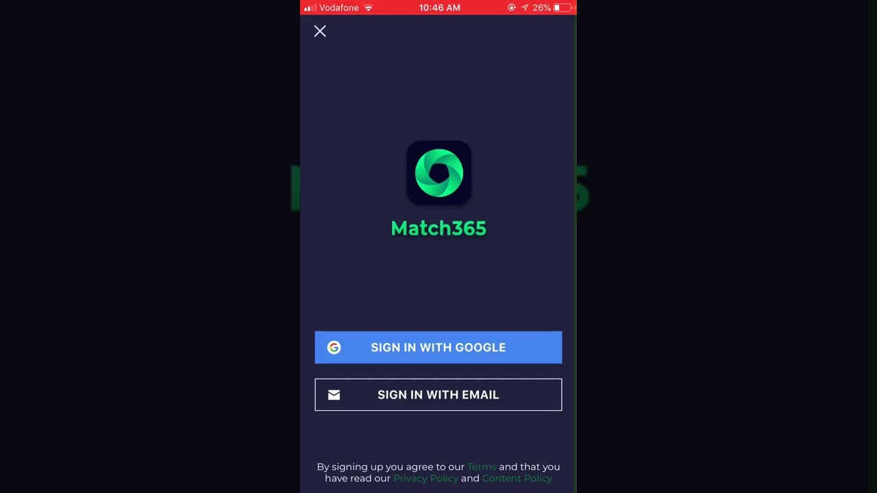 Match365 обзор приложения / как пополнить счет