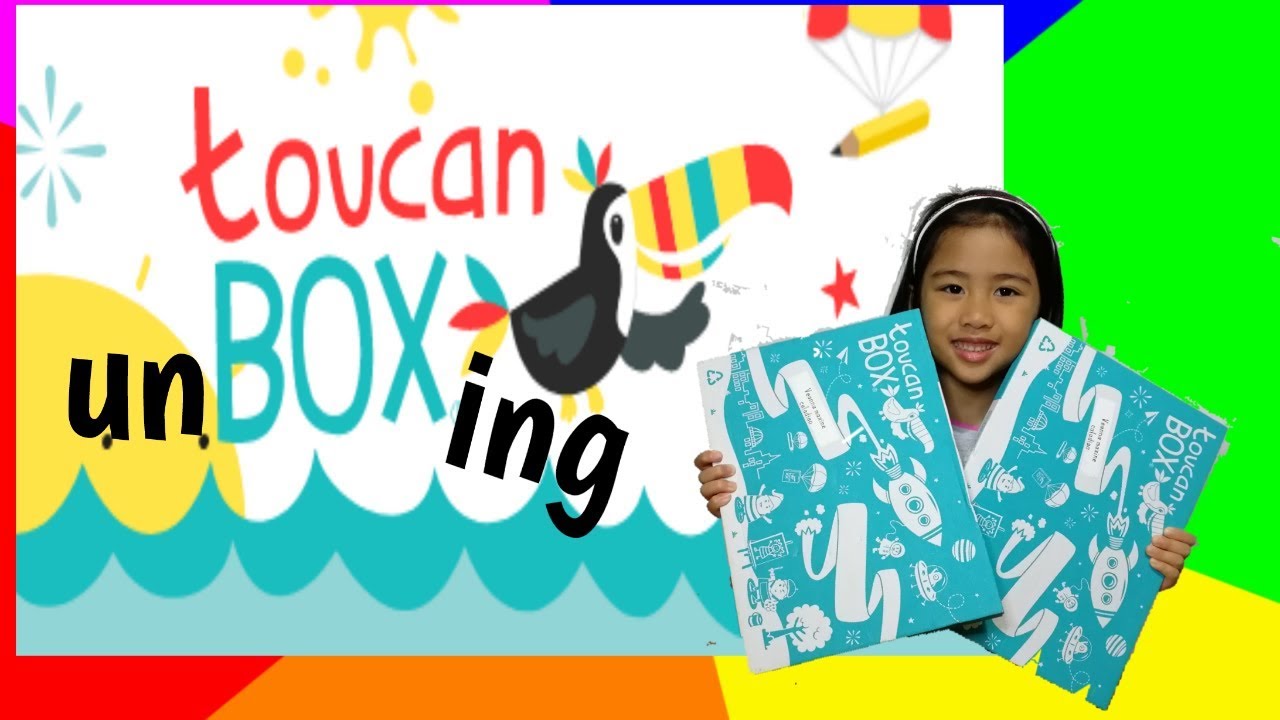 Unboxing #1 FREE TOUCAN BOX  |  PROMO CODE | SUBSCRIPTION BOX ARTS AND CRAFTS