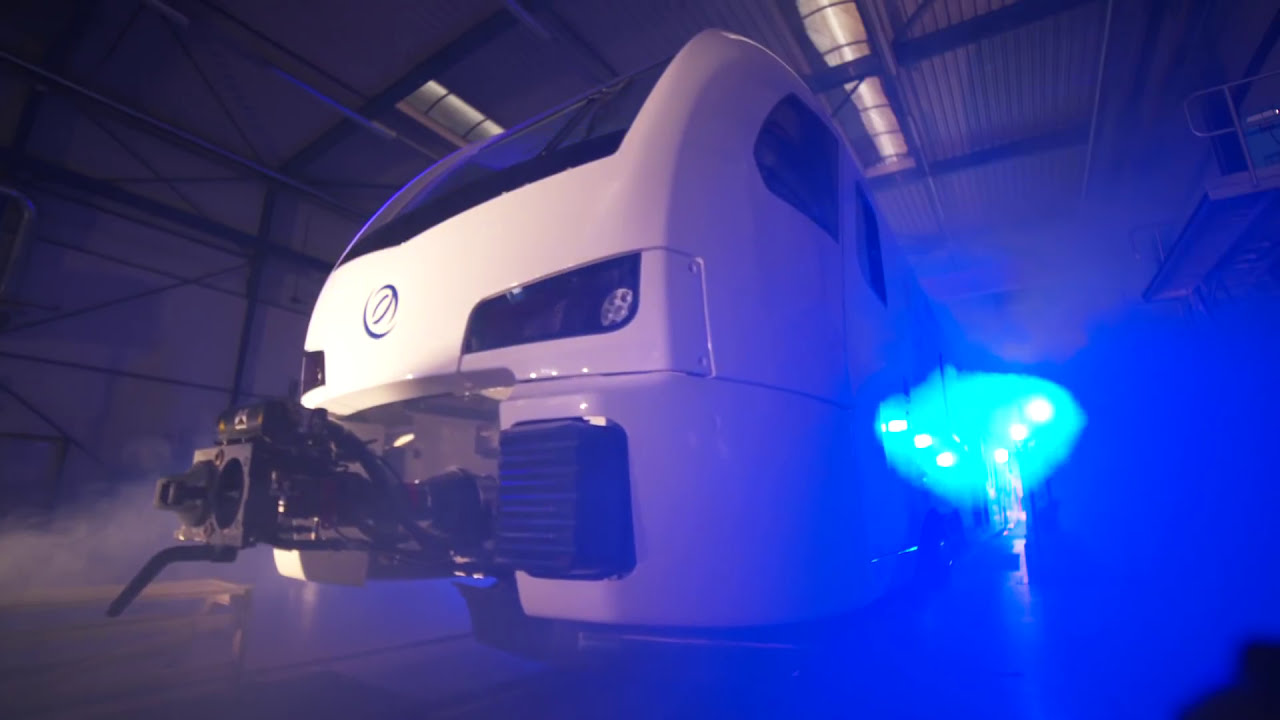 De 1e Arriva trein in Limburg | De 'roll in'