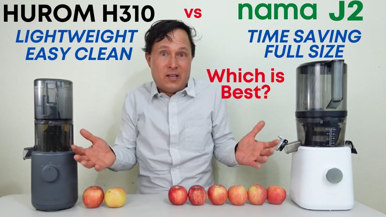Which Juicer is Best?  Hurom H310 or Nama J2?  Full Comparison Review