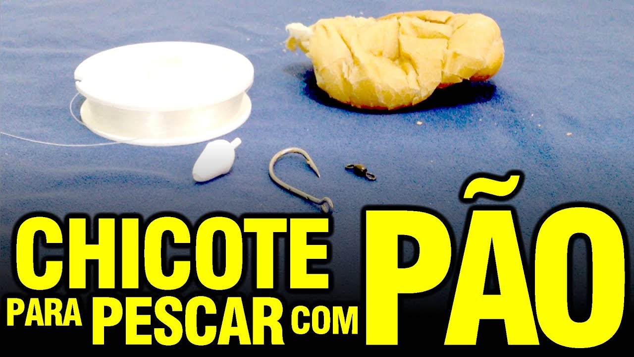 CHICOTE PARA PESCA DE SUPERFÍCIE COM PÃO
