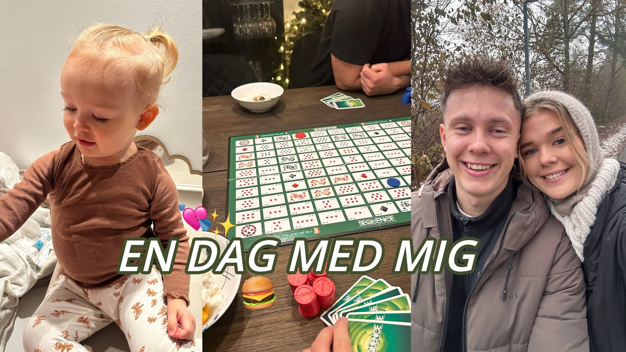 EN DAG I MIT LIV: morgen med Alma, date night med Simon og unboxer spændende pakker