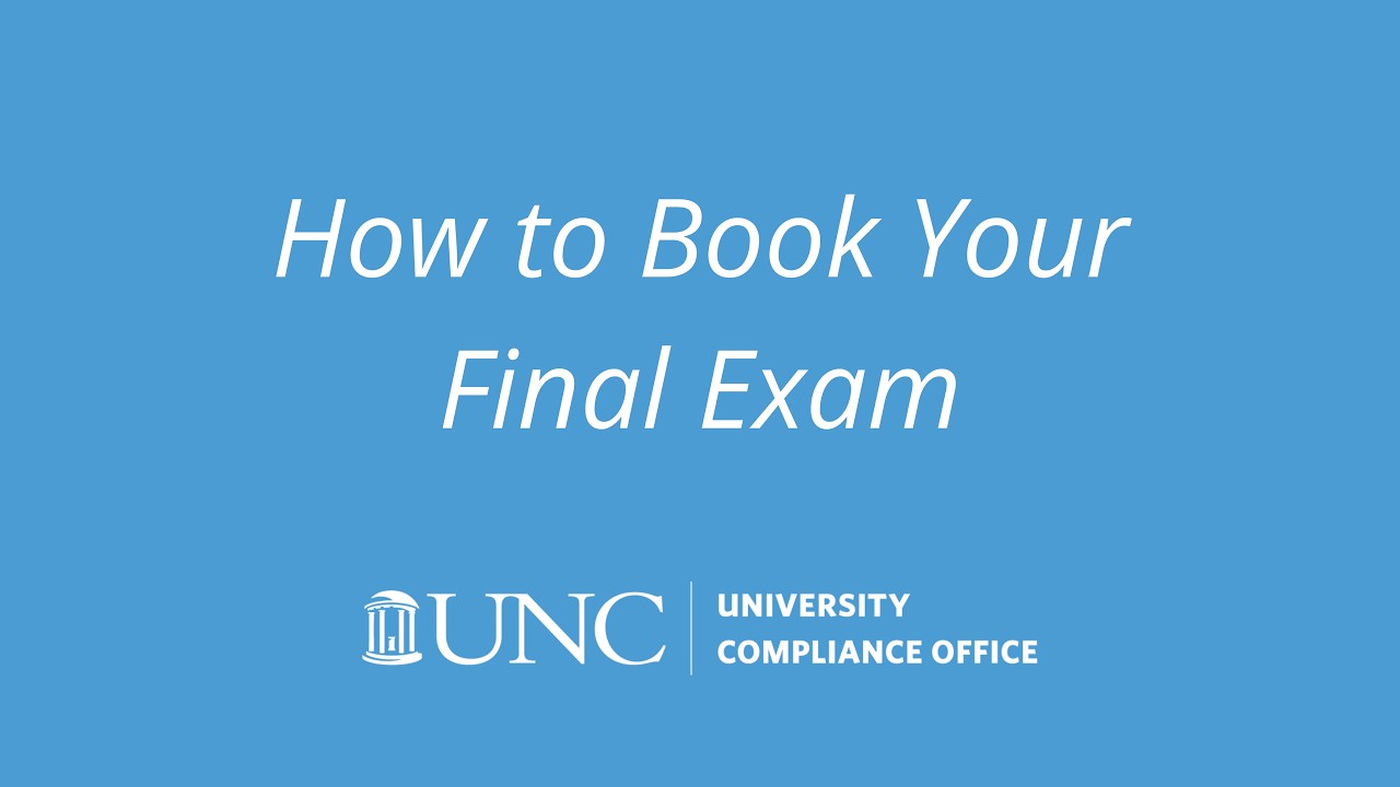 How to Book Your Final Exam with the UCO Testing Center