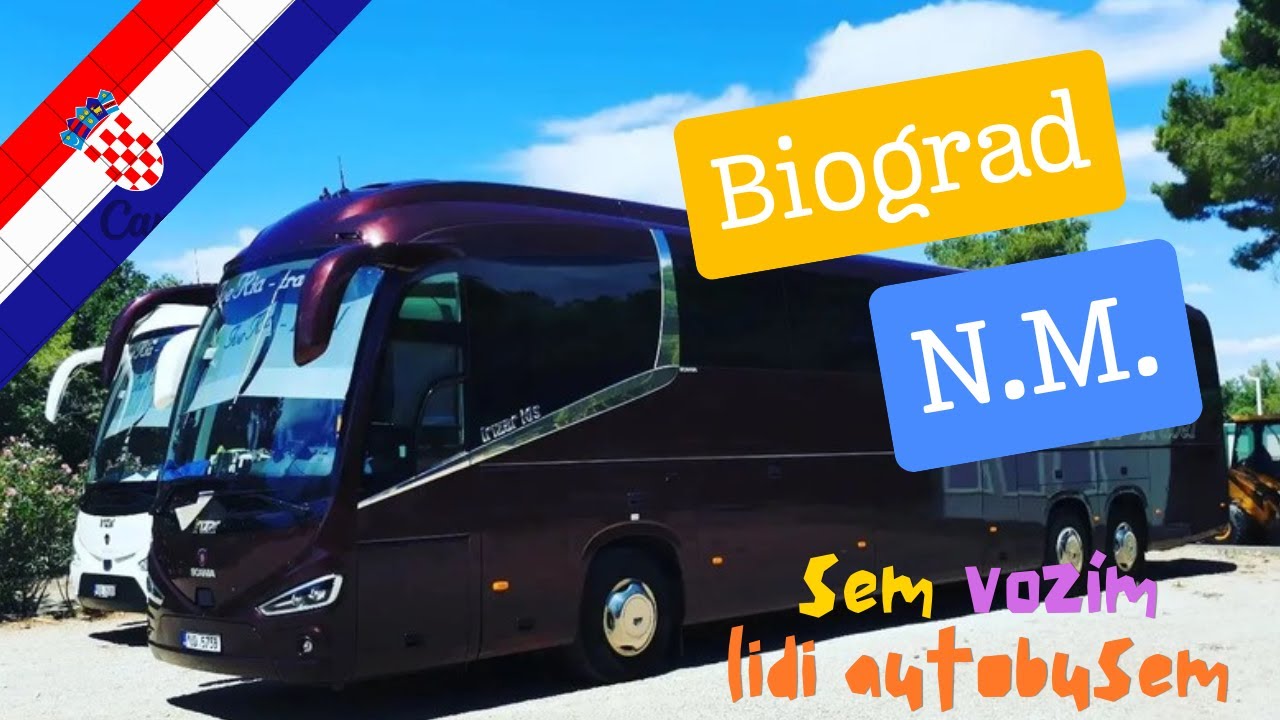Kam vozím lidi? Biograd Na Moru! Ukázka destinace 