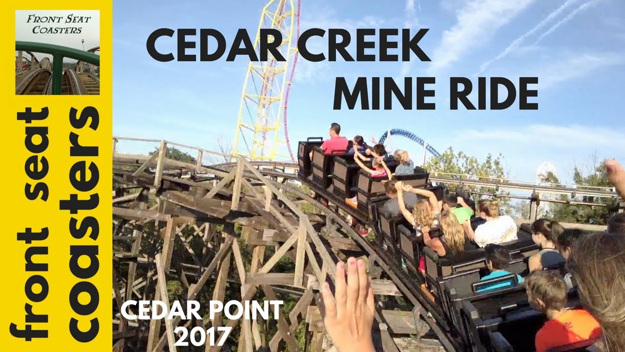 Cedar Creek Mine Ride POV HD Cedar Point 2017 Back Seat Mine Train Coaster #FSC_MidwestMayhem2017