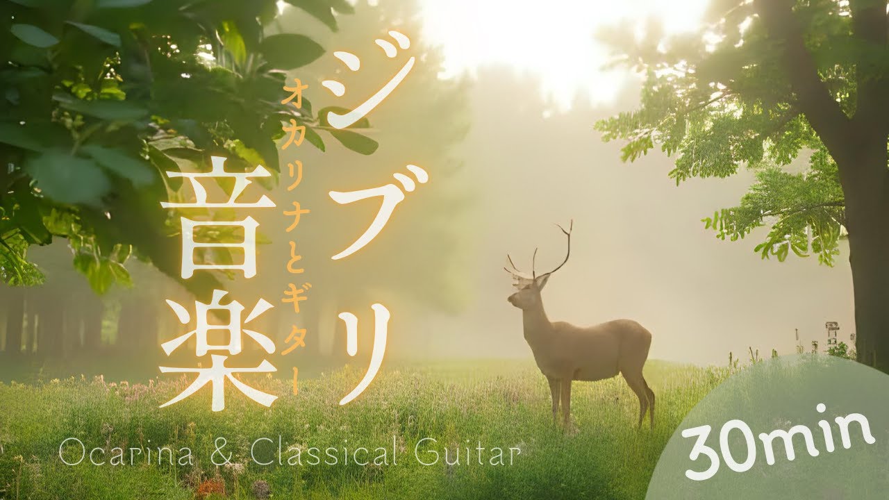 オカリナとギターで奏でる【ジブリ音楽】 [ GHIBLI on Ocarina & Classical Guitar ]