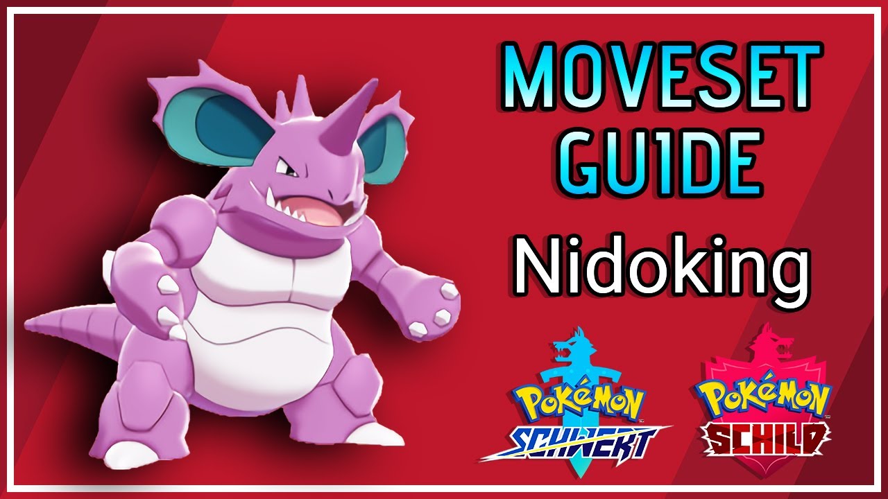 NIDOKING Competitive Moveset Guide + Counter (VGC 2021) 🔴 Pokemon Schwert und Schild
