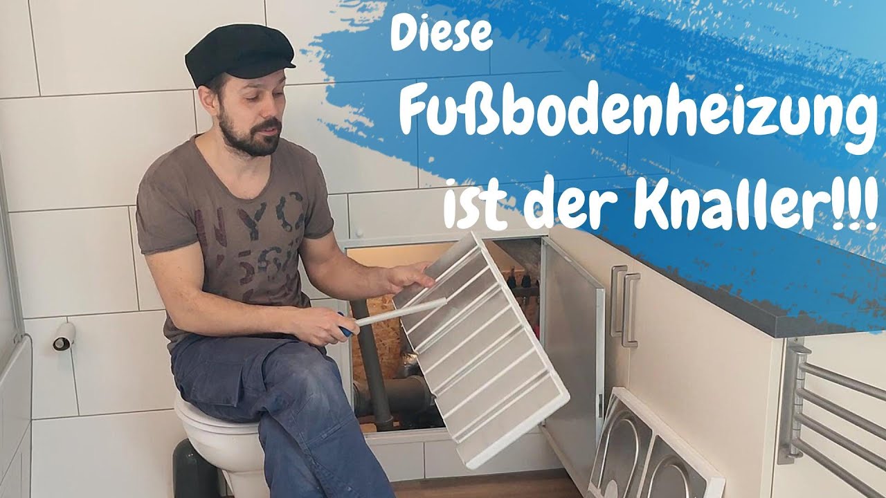 Die schnellste Fußbodenheizung, die ich kenne!