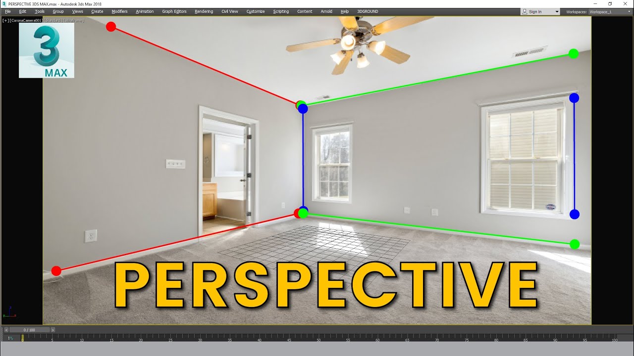 Perspective Match 3ds Max | Eris Graphic