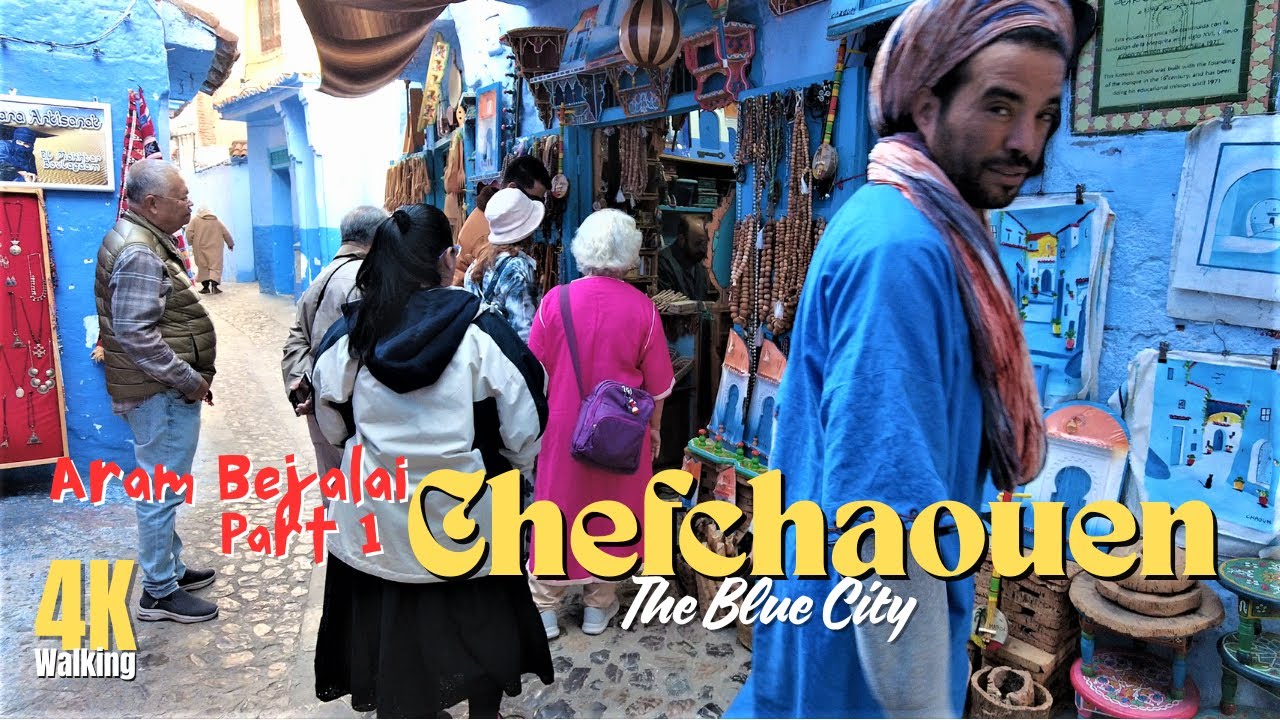 Chefchaouen🇲🇦||The Blue City||Outa el Hamman Square||Morocco||20-Day In Europe