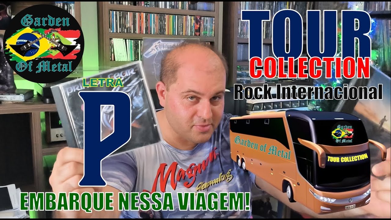 Garden of Metal #089 | Tour Pela Coleção de CDs - Letra P (Rock Internacional) #coleçãodecds