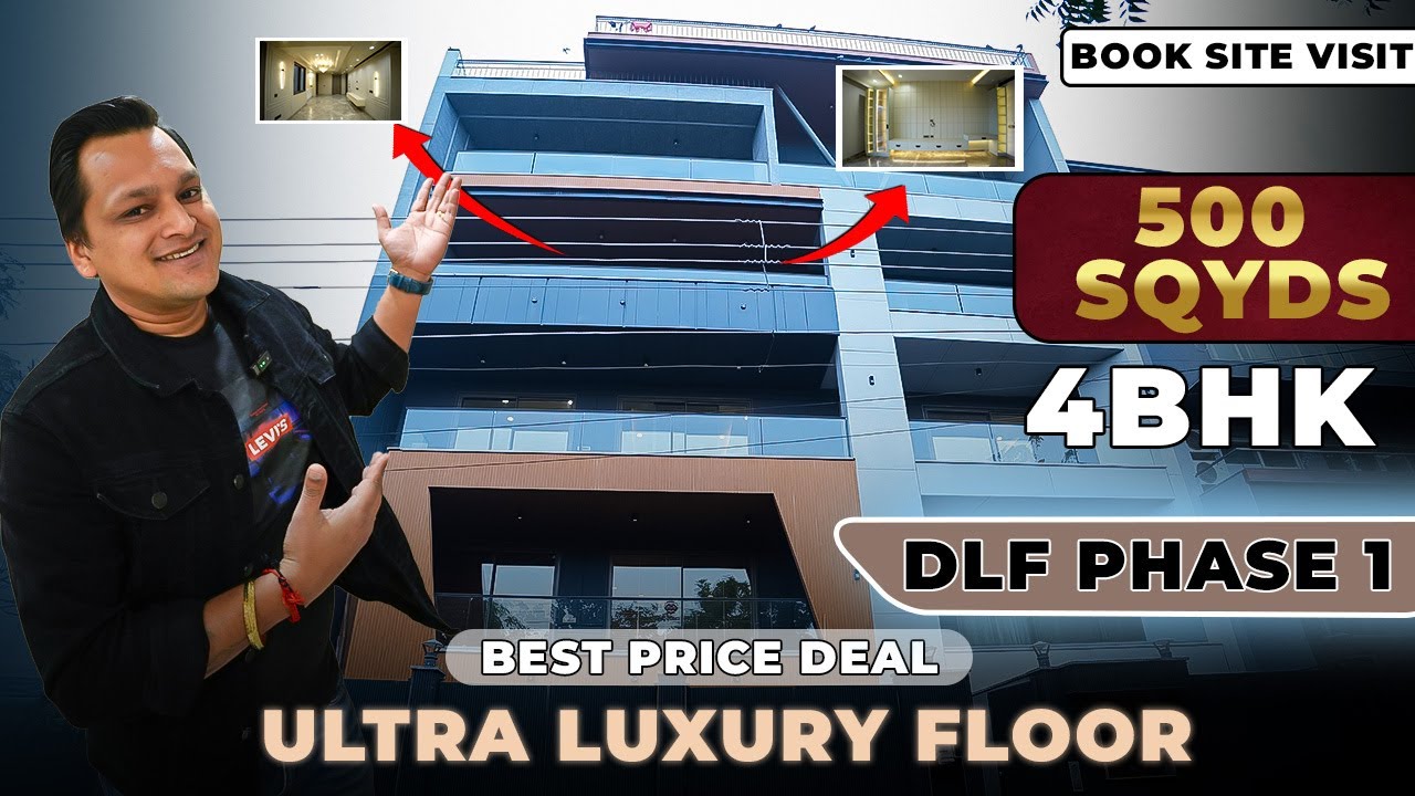 Builder Floor in Gurgaon | DLF Phase 1 | 4BHK | 500 Sq Yards | Builder Floor in DLF Phase 1