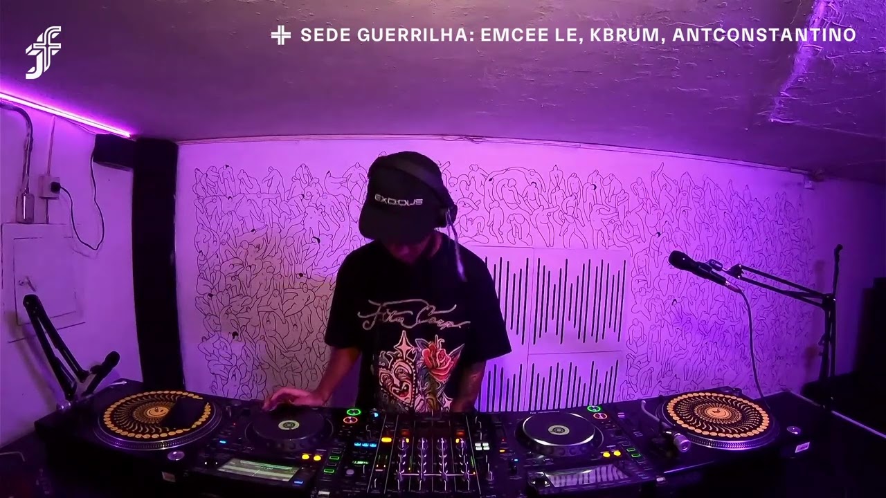 ANTCONSTANTINO, Kbrum, Emcee L&ecirc; I Sede Guerrilha @FunctionFm 12.10.2024