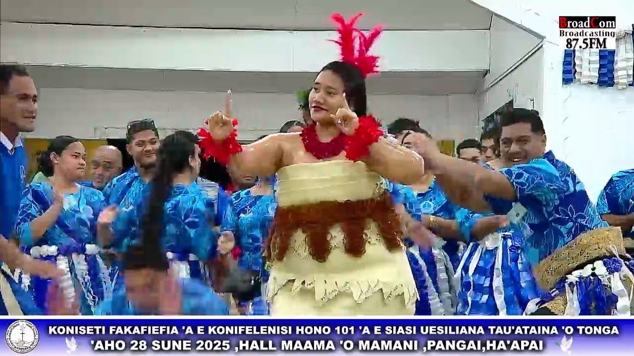 🇹🇴Koniseti Fakafiefia Konifelenisi Hono 101 Ha'apai 💙 Free Wesleyan Church 101st Conference Concert