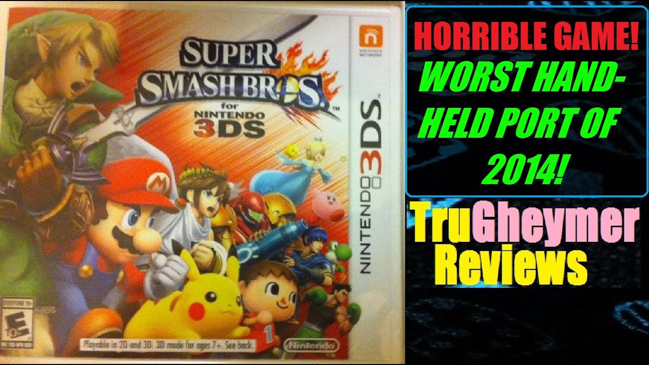 Super Smash Bros 3DS SUCKS! WORST 3DS Game of 2014!