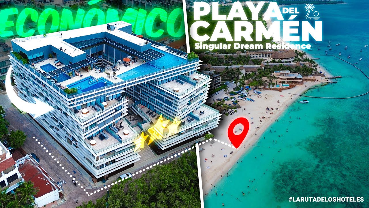 HOTEL BARATO en Playa del Carmen🏖️: ¡NO CREERÁN EL COSTO Y LO QUE TIENE! Singular Dreams Condominio