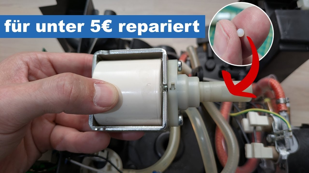 Pumpe im Kaffeevollautomat reparieren (ULKA): Philips, Saeco, DeLonghi etc.