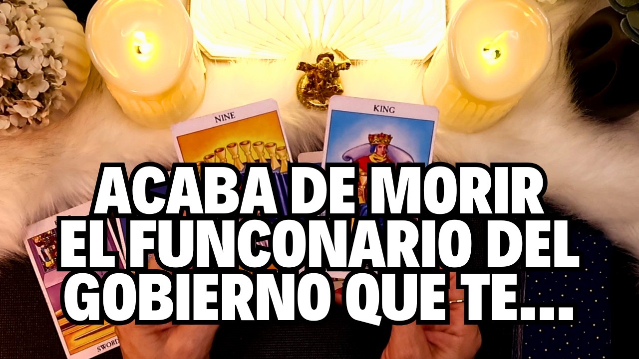 💥 MATARON al funcionario del  gobierno🏛️ que estaba tratando de 💰 chantajearte… KARMA ⚖️💀✨‼️ #tarot