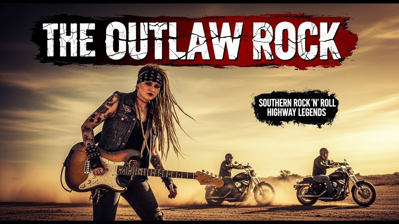 Best Music Rock n Roll 🔥 The Outlaw Rock 🎸 Southern Rock ’n’ Roll Highway Legends
