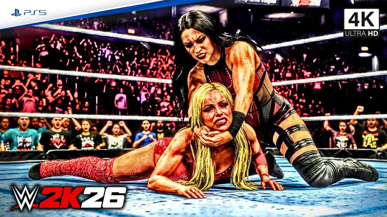 WWE 2K26 - Stephanie Vaquer vs Liv Morgan - Full Match | PS5 [4K UHD]