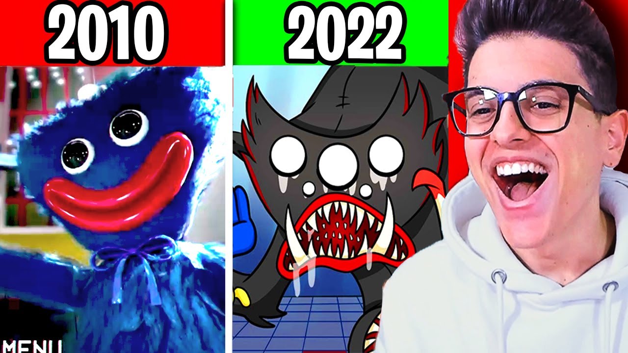 PROVA A NON RIDERE ESTREMA CON QUESTE EVOLUZIONI VIRALI SU HUGGY WUGGY!! (Fnaf, Poppy Playtime)