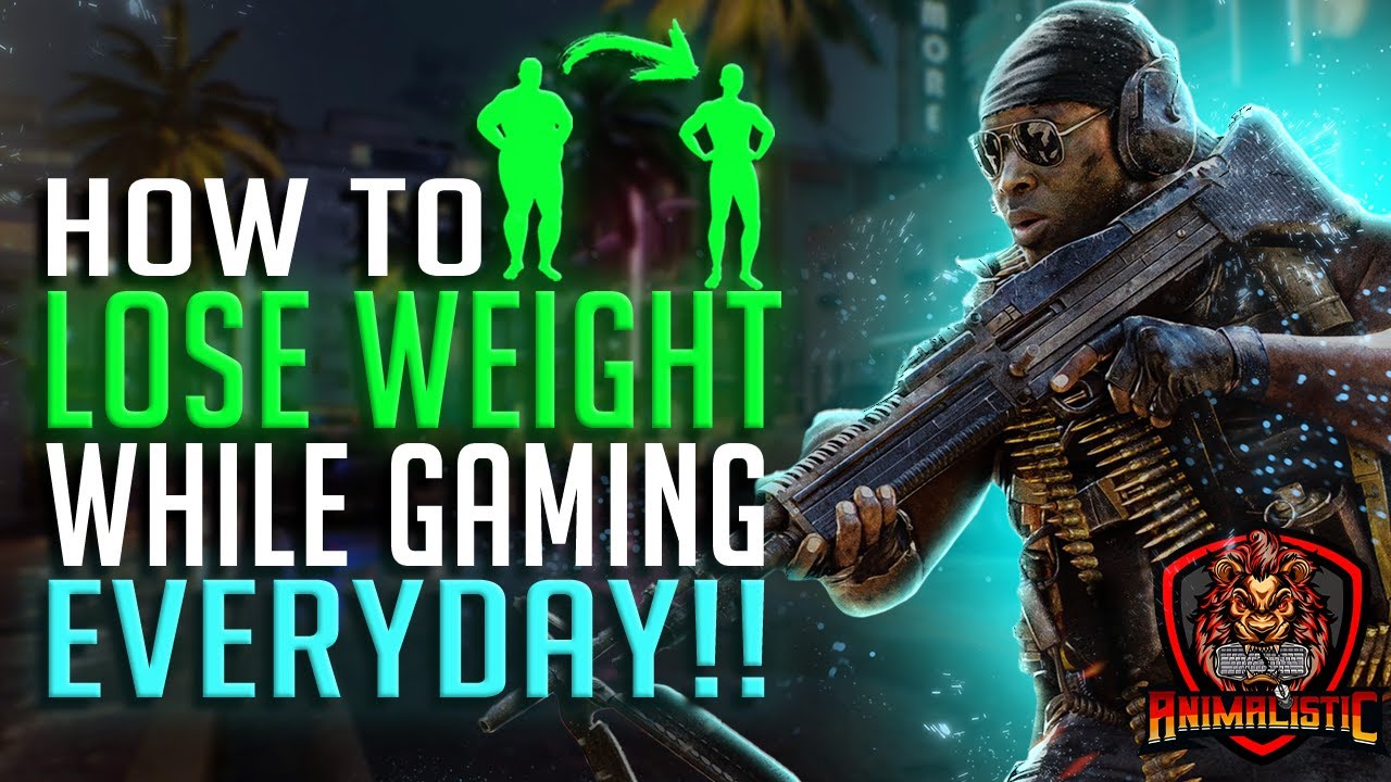 The Secret to WEIGHT LOSS while Gaming (Call of Duty Gameplay)