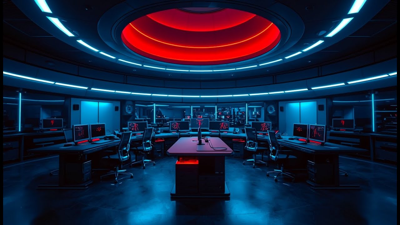 Inside a Futuristic Japanese Research Facility | Ambient Music for Focus and Work