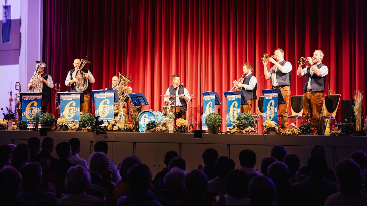 Berthold Schick und seine Allgäu 6 • Steiger Marsch / Glück auf, der Steiger kommt