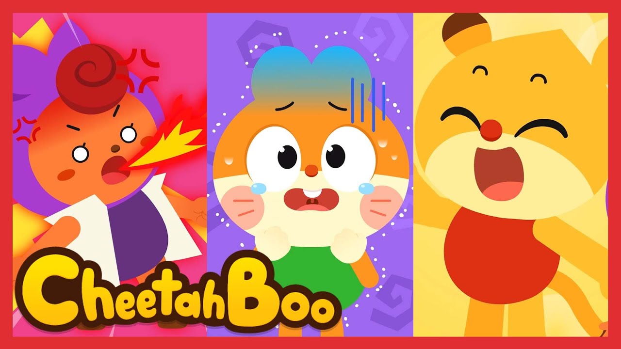 Emotion song | Friends song +more Compilation | Nursery rhymes & Kids Song | #Cheetahboo