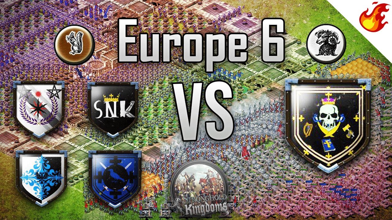 Stronghold Kingdoms - H17 VS Karolus Magnus - Europe 6 Server
