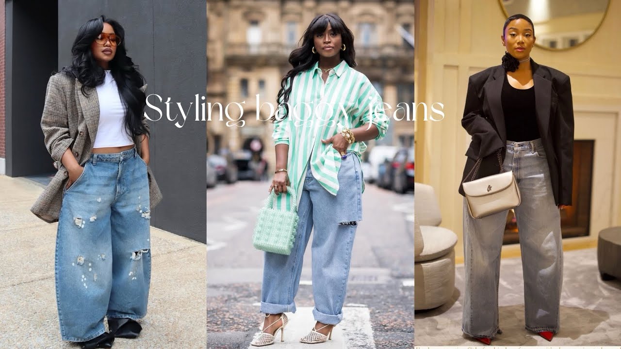 Style ideas: Styling baggy jeans 