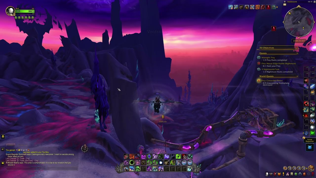 Midnight: Prey Weekly Quest, WoW Midnight