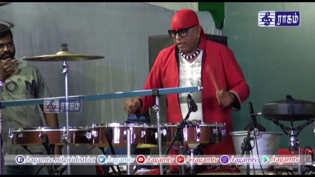 Drums Sivamani Band @ Ooty 122nd Flower Show 2018 Drums Sivamani Rajhesh Vaidhya
