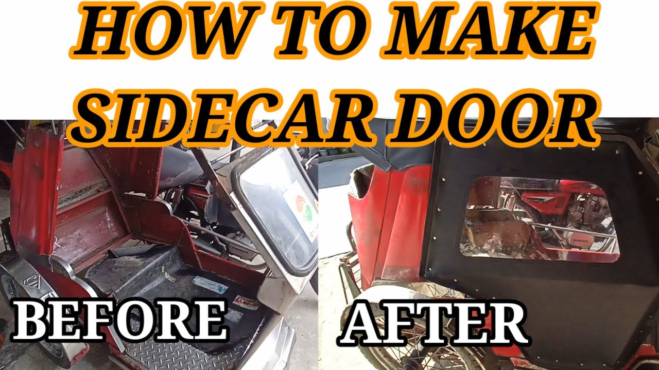 HOW TO MAKE SIDECAR DOOR