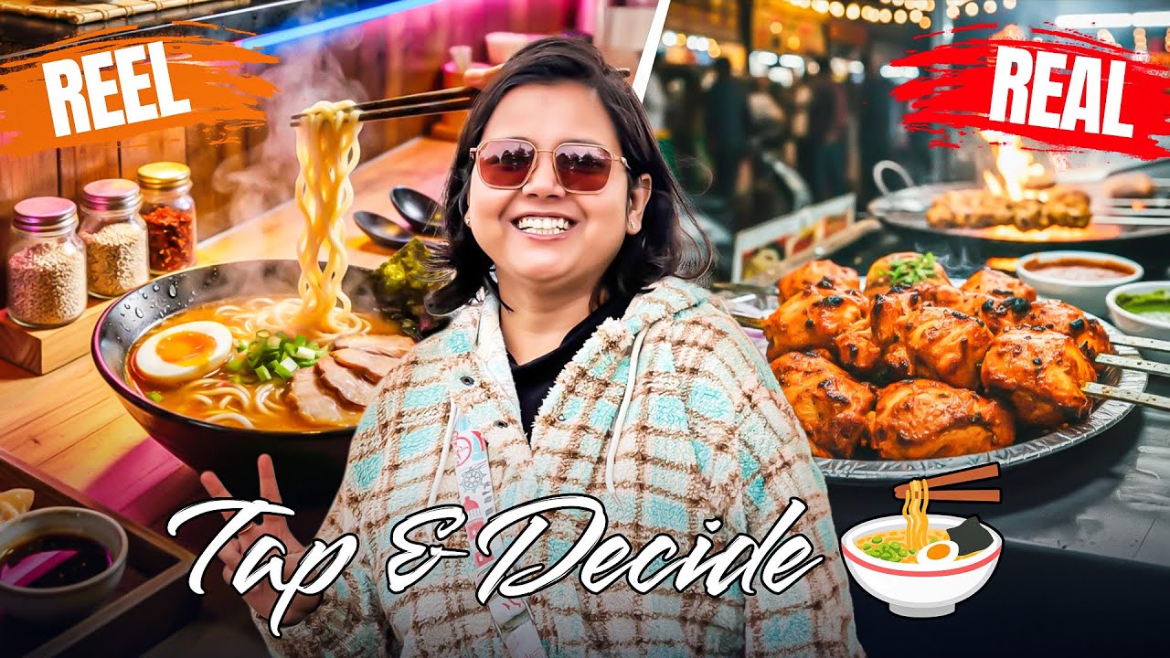 Cheap VS Expensive Food in Delhi | ₹800 Ramen vs ₹100 Street Food Challenge
