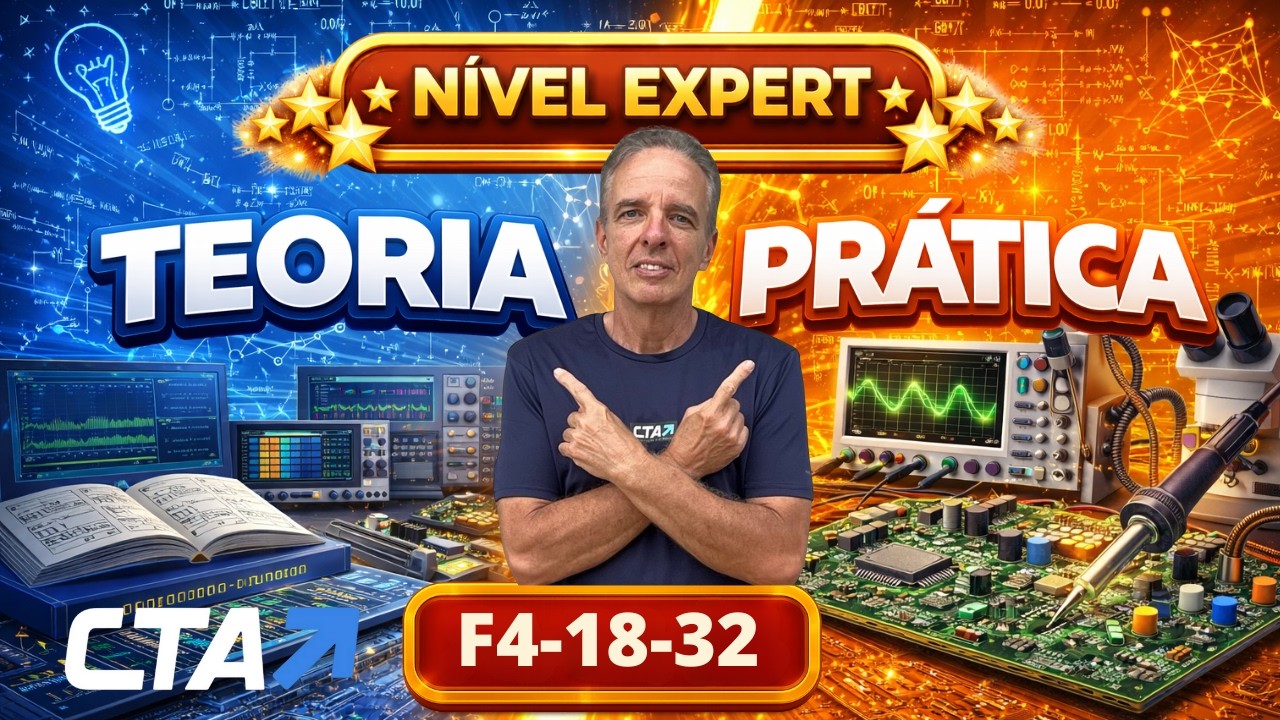 OPERACIONAL EM FONTE DE ALIMENTAÇÃO Nível EXPERT - TEORIA x PRÁTICA