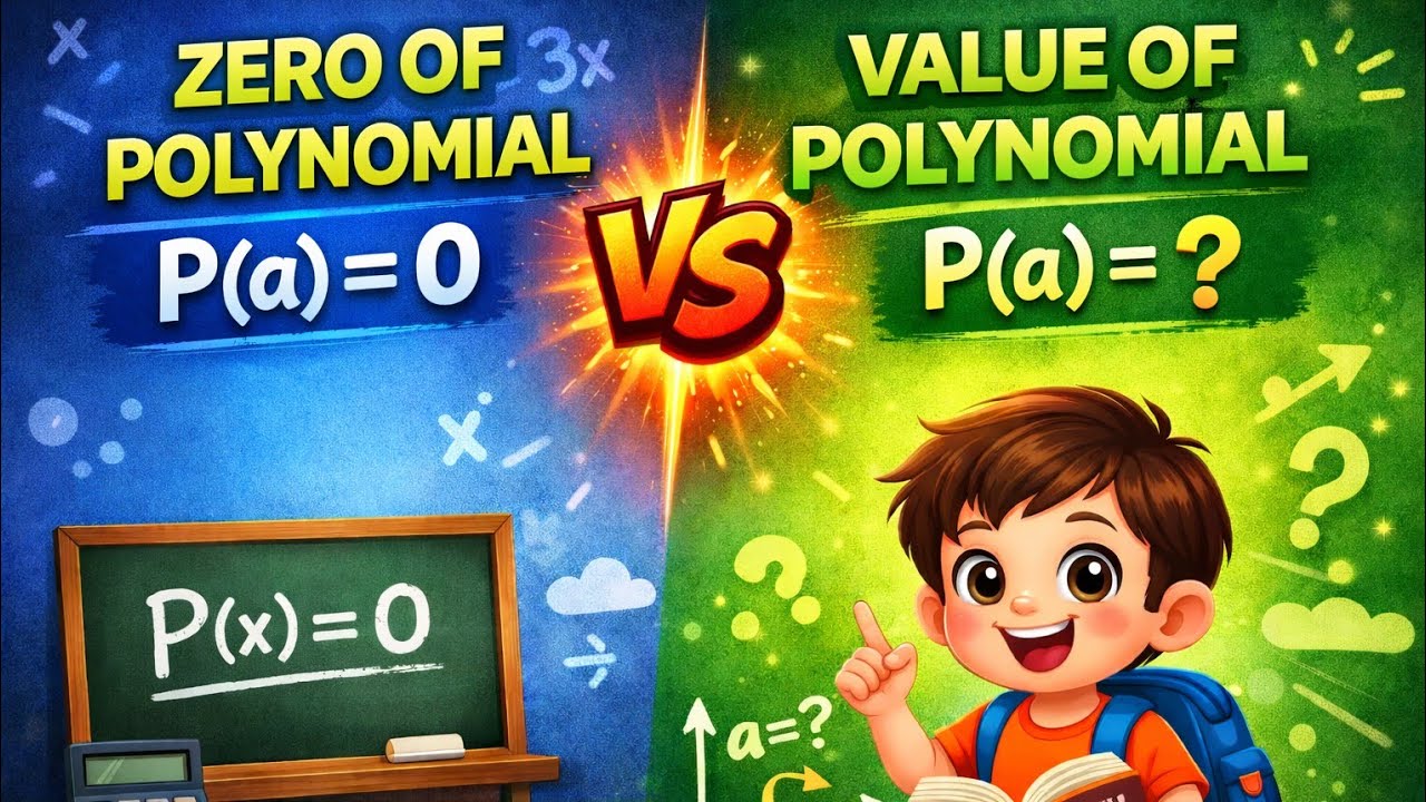 Value of Polynomial & Zeros of Polynomial |🔥Class 9 Maths | NCERT Easy Explanation