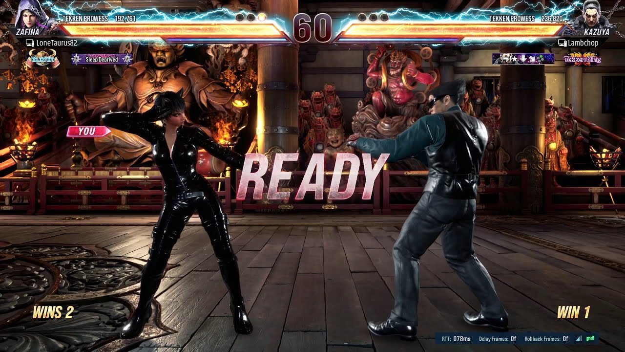 Tekken 8 - Quick Match/Deathmatch Sets - 012625 - Catwoman Zafina vs Kazuya